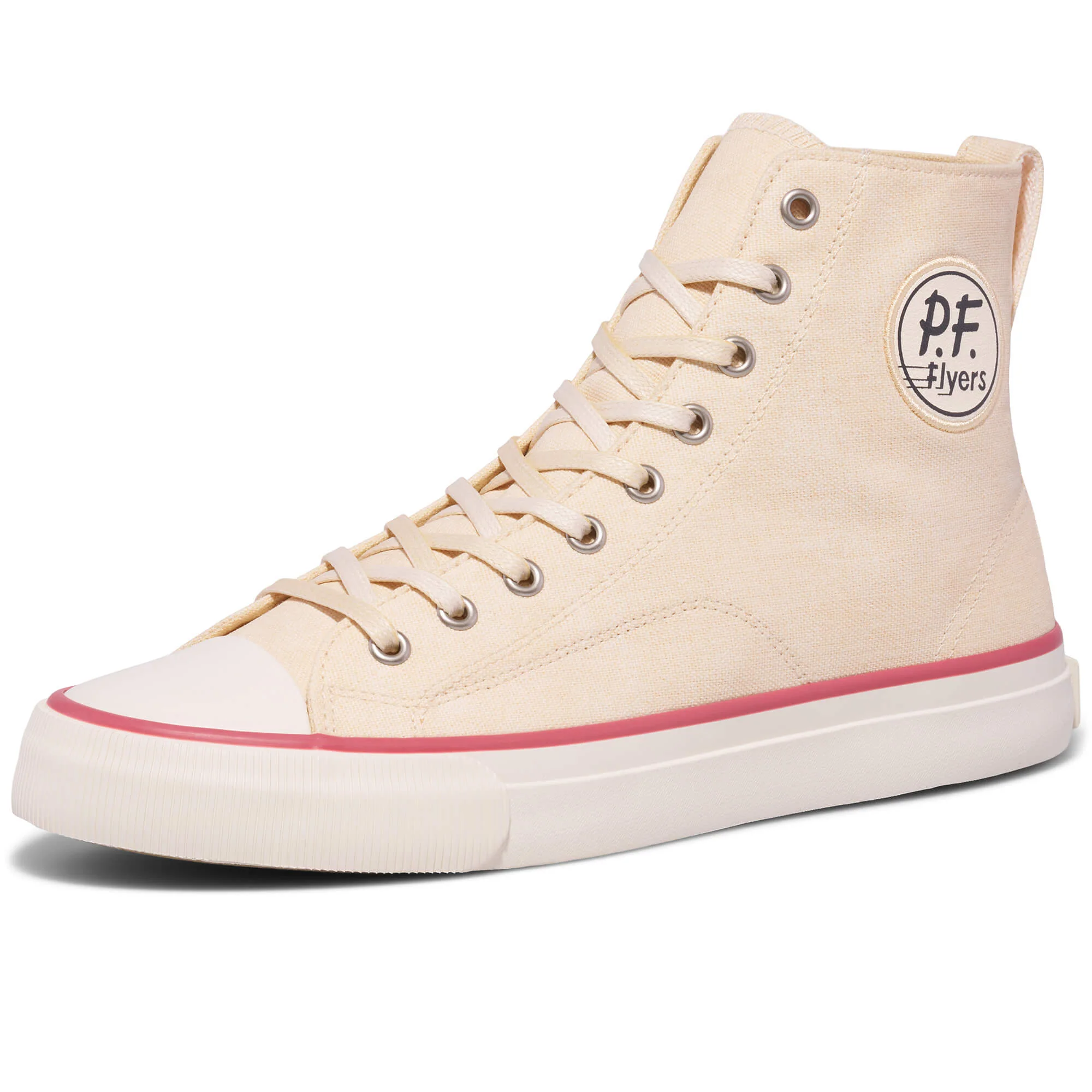 All-American High-Top Antique White/Crimson - Image 7