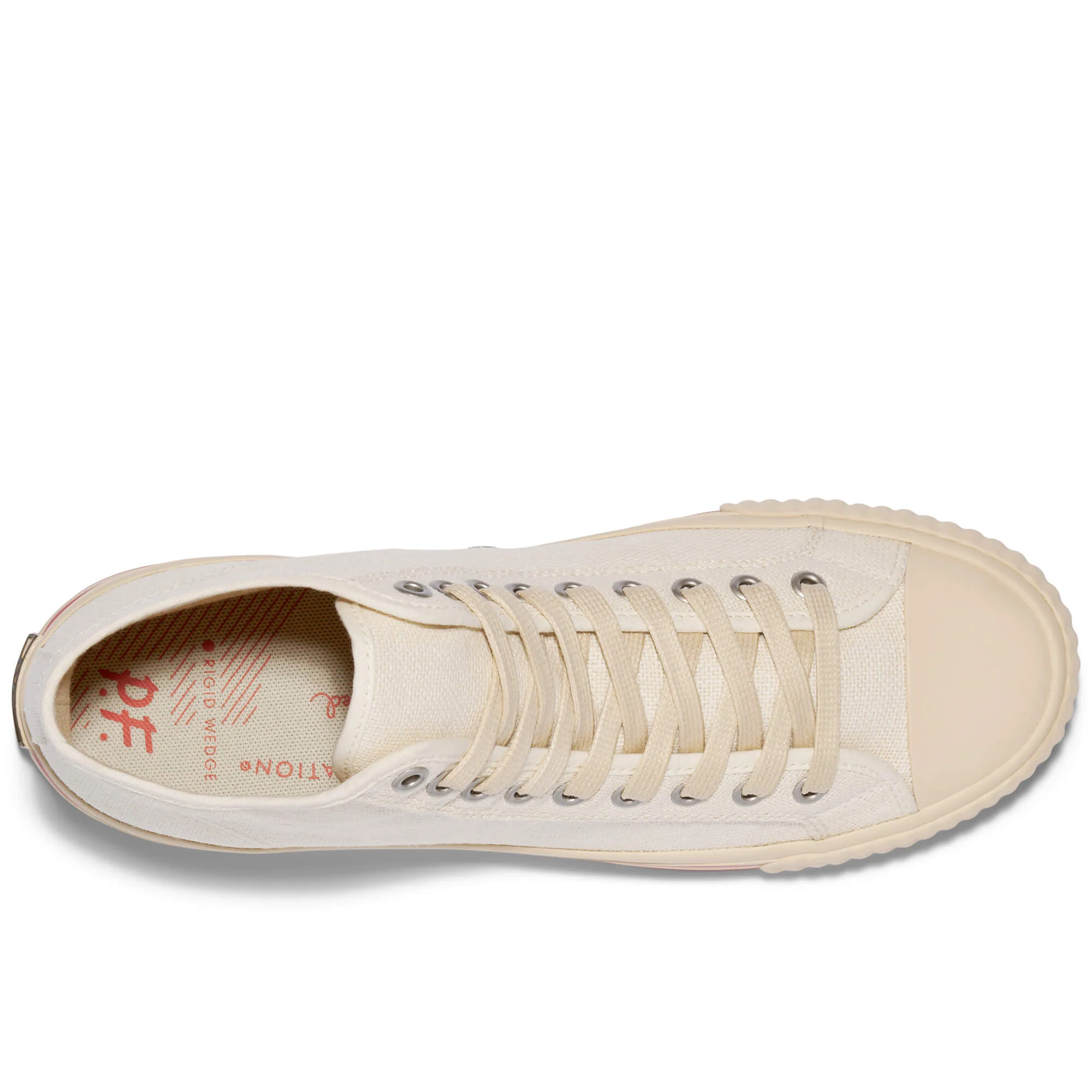 Center High-Top White/Biscotti - Image 9