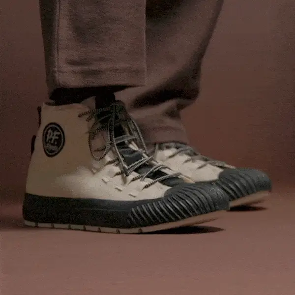 Grounder High-Top Bone Gray/Black - Image 4