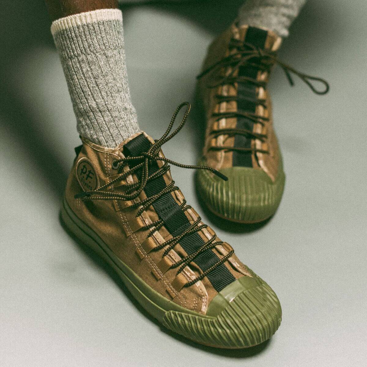 Grounder High-Top Sand/Green - Image 14