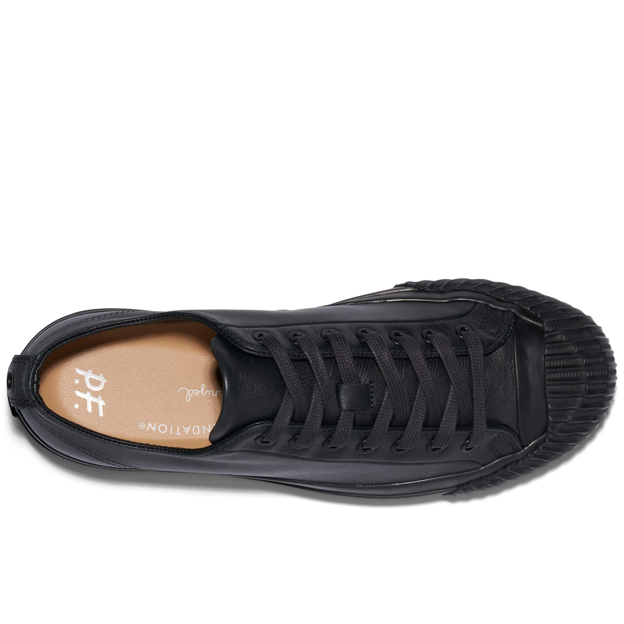 Grounder Low-Top Black/Leather - Image 6